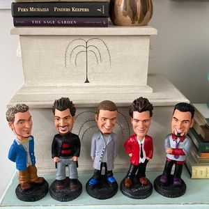 Vintage N’SYNC Bobble Heads 2001 COLLECTIBLE EDITION